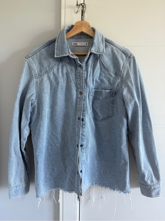 Zara Jackets & Blazers - Zara denim shirt